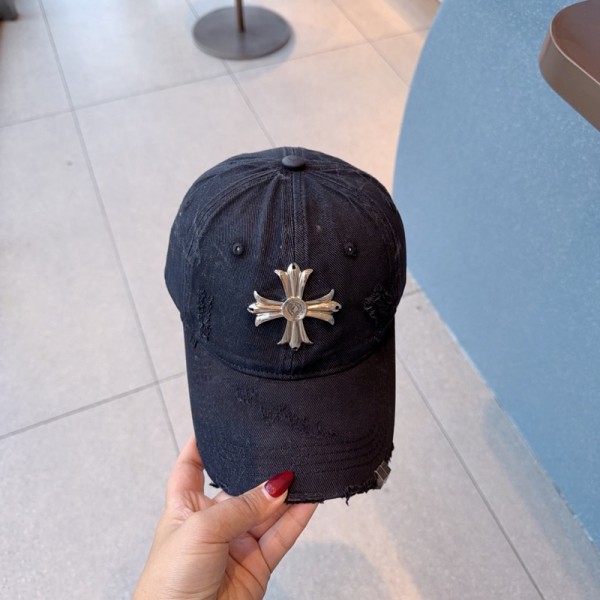 クロムハーツ Chrome Heartsハイブランドキャップ レトロ ユニーク 野球帽 つば付き メンズ レディース 金具ロゴ 綿 UVカット アウトドア スポーツ 調整可能 ユニセックス ランニング  深め フラットキャップ グリーン