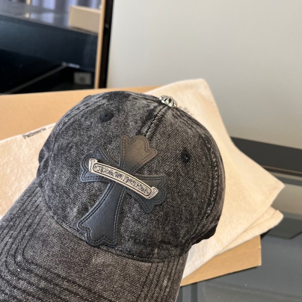 クロムハーツ Chrome Heartsハイブランドキャップ デニム ダメージ 帽子 メンズ レディース 水洗いデニム 野球帽 おしゃれ スポーツ カジュアル 調節可能 ベースボールキャップ 男女兼用 春 夏 秋 アウトドア