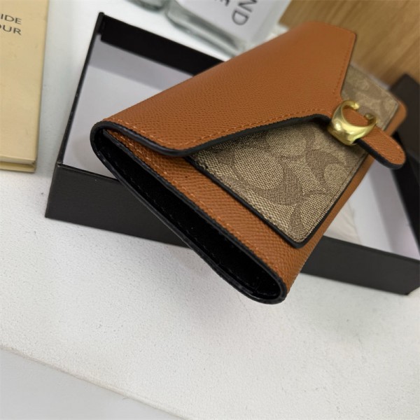 Coach コーチハイブランド財布 レディース 長財布 薄い 2つ折り PUウォレット 大容量 ながざいふ カード多枚入れ 紳士用 革財布 ファスナー 小銭入れ 男性 人気ブランド おしゃれ  プレゼント