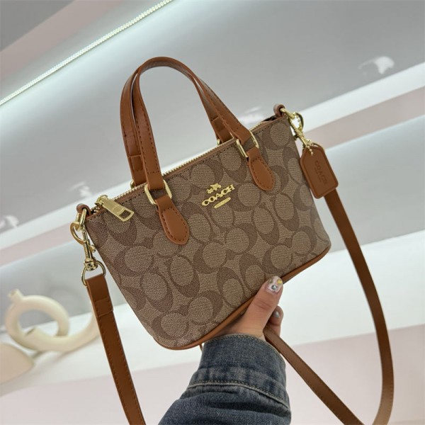 Coach コーチブランドハンドバッグ斜め掛けカバンハイブランドブランド手提げカバン大容量レディースメンズバッグブランドカジュアル