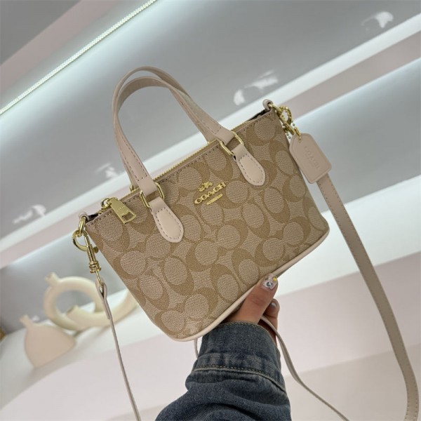 Coach コーチブランドハンドバッグ斜め掛けカバンハイブランドブランド手提げカバン大容量レディースメンズバッグブランドカジュアル
