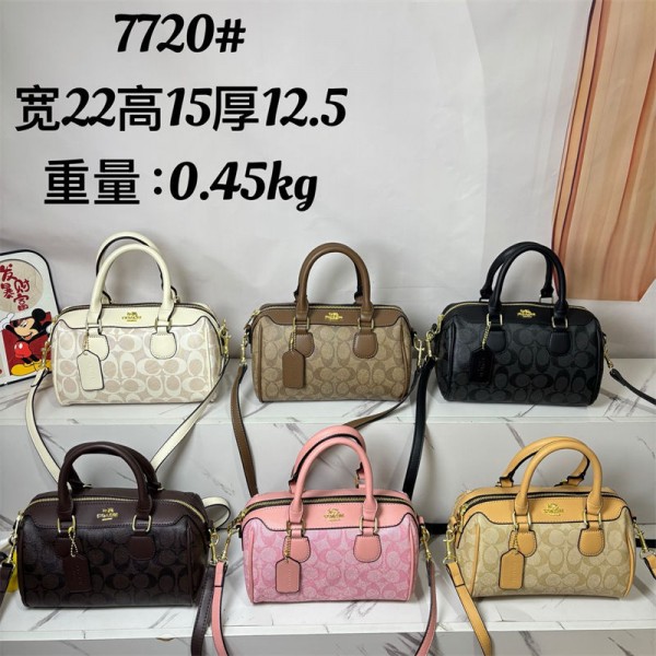 Coach コーチハイブランドミニボストンバッグ レディース ショルダー 軽量 旅行 斜めがけ 可愛い 2way 肩がけ 斜めがけ ハンドバッグ 旅行バッグ トラベルバッグ おしゃれ 大人 多機能バッグ ママバッグ マザーズバッグ