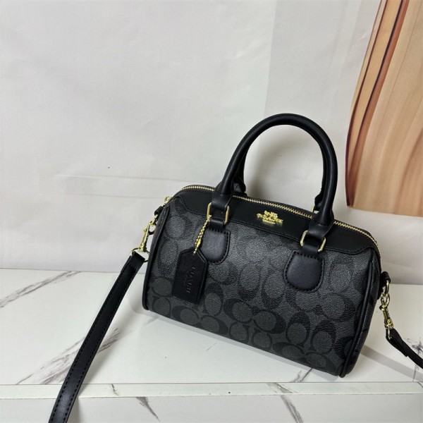 Coach コーチハイブランドミニボストンバッグ レディース ショルダー 軽量 旅行 斜めがけ 可愛い 2way 肩がけ 斜めがけ ハンドバッグ 旅行バッグ トラベルバッグ おしゃれ 大人 多機能バッグ ママバッグ マザーズバッグ