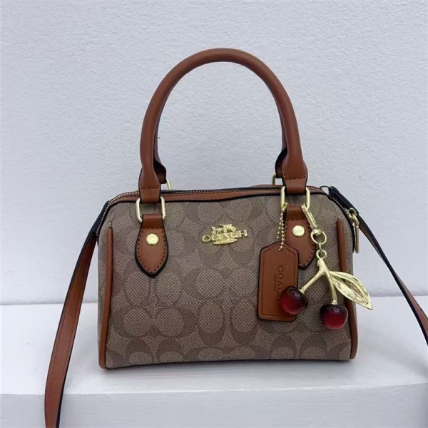 Coach コーチハイブランドボストンバッグブランドハンドバッグ斜め掛けカバンハイブランドミニバッグブランド手提げカバン大容量
