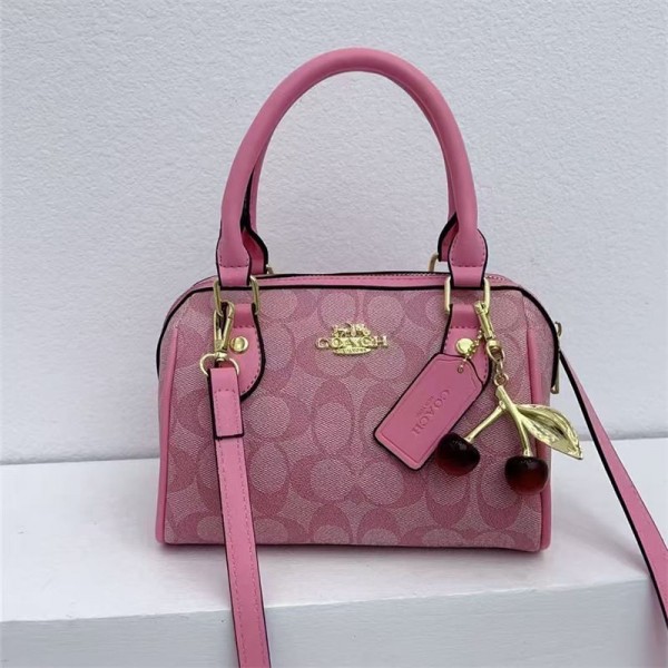 Coach コーチハイブランドボストンバッグブランドハンドバッグ斜め掛けカバンハイブランドミニバッグブランド手提げカバン大容量