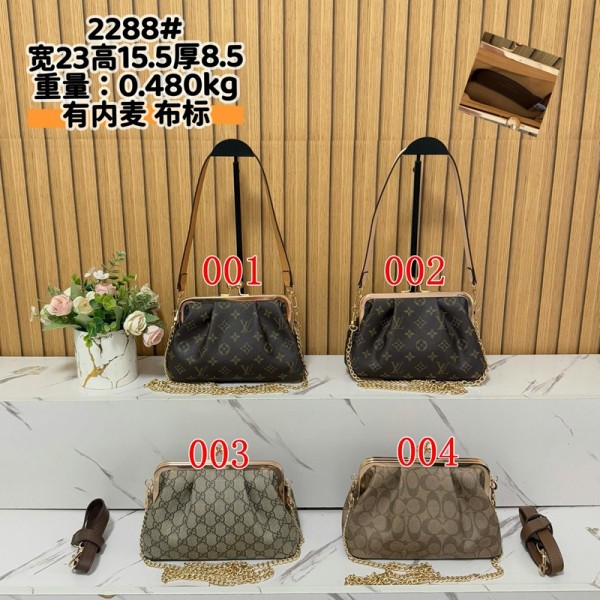 Lv ルイヴィトンブランドチェーンバッグ 2way 刺繍 復古 肩掛けバッグ グッチショルダーバッグ カバン 漢服 チャイナドレス 結婚式 宴会 デート お出かけ用 レディース 優雅 人気