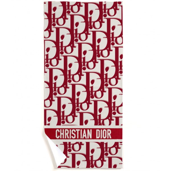 ディオール ブランドタオル Dior定番ロゴ おしゃれ バスタオル 大判 やわらか 肌ざわりがいい 運動タオル 綿 高品質 吸水 ビーチタオル ジム ヨガ用 