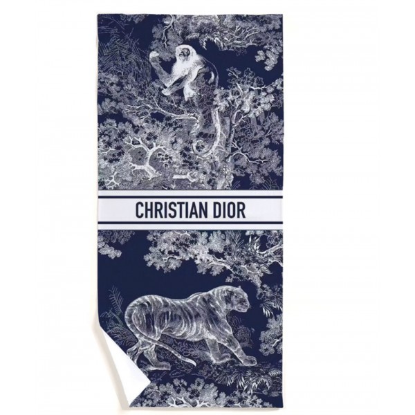 ディオール ブランドタオル Dior定番ロゴ おしゃれ バスタオル 大判 やわらか 肌ざわりがいい 運動タオル 綿 高品質 吸水 ビーチタオル ジム ヨガ用 