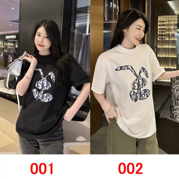 Dior ディオールブランドtシャツカットソー コピーブランドtシャツオーバーサイズブランドtシャツ上着カジュアルtシャツ ユニセック ブランド