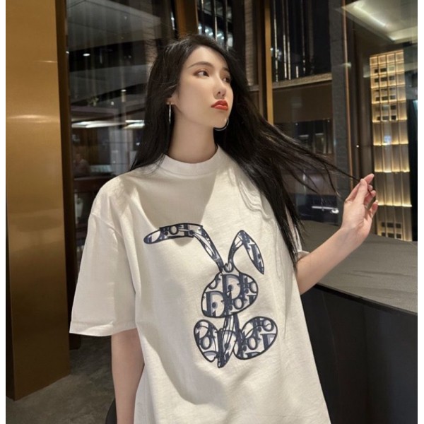 Dior ディオールブランドtシャツカットソー コピーブランドtシャツオーバーサイズブランドtシャツ上着カジュアルtシャツ ユニセック ブランド