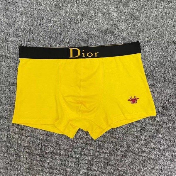 dior ディオールメンズ セット 四角ボクサーショーツ潮流コットンインナーパンツファッションボクサーブリー 男性 下着ブランド M - 2XL