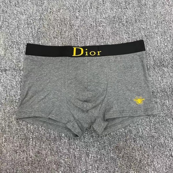 dior ディオールメンズ セット 四角ボクサーショーツ潮流コットンインナーパンツファッションボクサーブリー 男性 下着ブランド M - 2XL