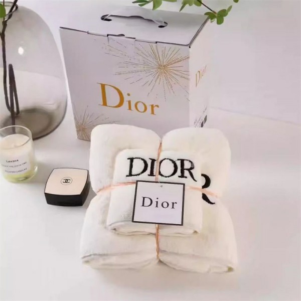 Dior ディオール ハイブランド多用途タオルブランドバスタオル男女兼用ハイブランド タオル ギフトフェイスタオル ブランド 人気