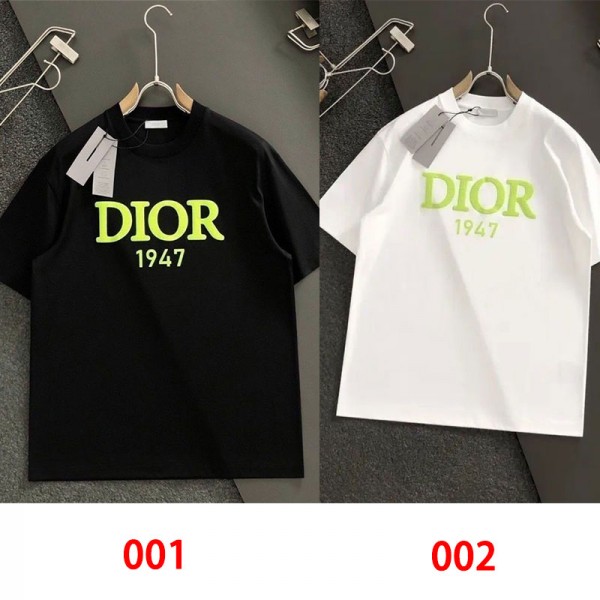 Dior ディオールtシャツ ハイブランド夏 ブランド 半袖tシャツ ハイブランドtシャツ 偽物 レディース メンズ ブランドtシャツ 高品質 M - 4XL