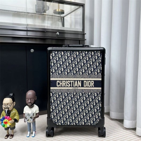 ディオールスーツケース 2025ブランド Dior キャリーケース 機内持ち込み 軽量 大型  キャリーバッグ 耐衝撃 大容量 ファスナータイプ 静音 ダブルキャスター ロック 海外 旅行 ビジネス 出張