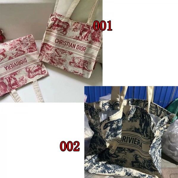 Dior ディオールブランドハンドバッグ肩掛けバッグブランドキャンバスバッグ男女兼用ブランドトートバッグ 大容量レディースメンズバッグブランドカジュアル