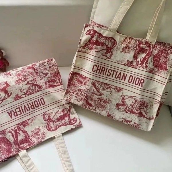 Dior ディオールブランドハンドバッグ肩掛けバッグブランドキャンバスバッグ男女兼用ブランドトートバッグ 大容量レディースメンズバッグブランドカジュアル
