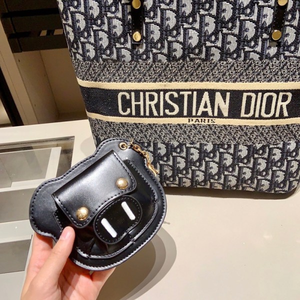 Dior ディオールブランドトートバック 財布 2点セット ファスナー付き 大容量 ハンドバッグ 丈夫 肩掛け ショルダーバッグ レディース 復古 買い物 通勤 通学 旅行用 男女兼用 大きめ おしゃれ