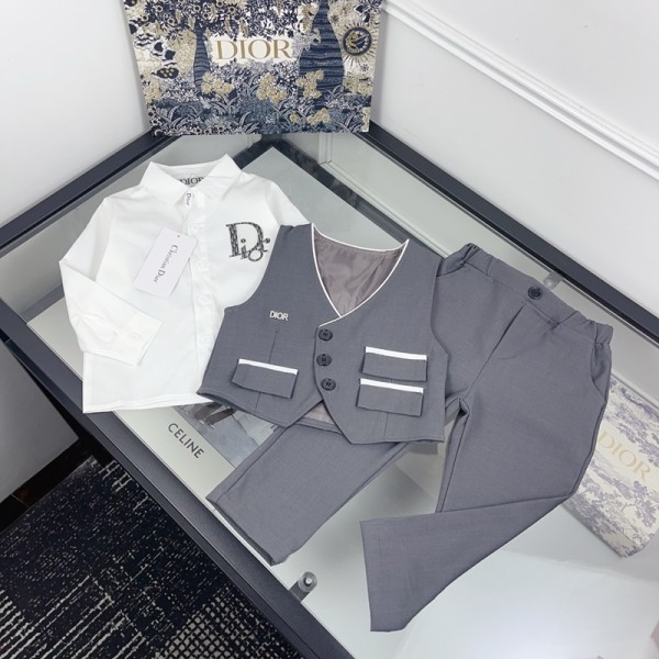 ディオール子供服 スーツ 男の子 Dior ブランドフォーマルスーツ 無地 キッズ 紳士服 子供服 80-140cm ボーイズ フォーマルウェア 結婚式 発表会 入園式 卒園式 お宮参り 七五三 キッズコスチューム