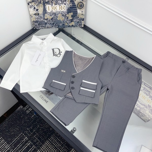 ディオール子供服 スーツ 男の子 Dior ブランドフォーマルスーツ 無地 キッズ 紳士服 子供服 80-140cm ボーイズ フォーマルウェア 結婚式 発表会 入園式 卒園式 お宮参り 七五三 キッズコスチューム