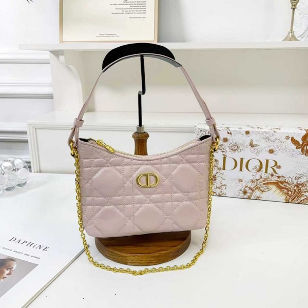 Dior ディオールブランドショルダーバッグ 女性 肩掛けバッグ ブランドレディースチェーンバッグ カジュアル ブランドミニバッグ コーデ