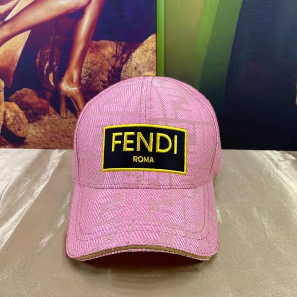 フェンディハンチング帽 ブランド パロディ FENDI  ファッション野球帽 キャップ 簡約 高品質 快適 ハット 帽子 男女兼用 春夏秋冬 コーディネーター野球帽アウトドア