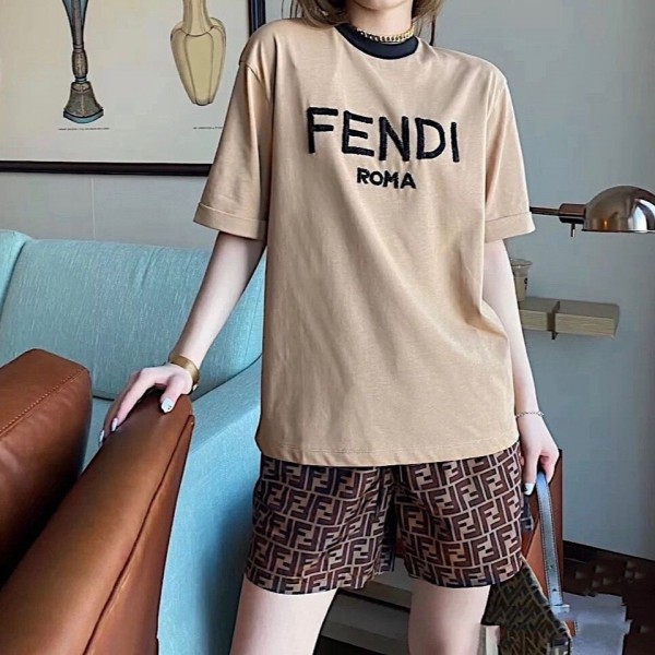 FENDI フェンディ 半袖Tシャツ-