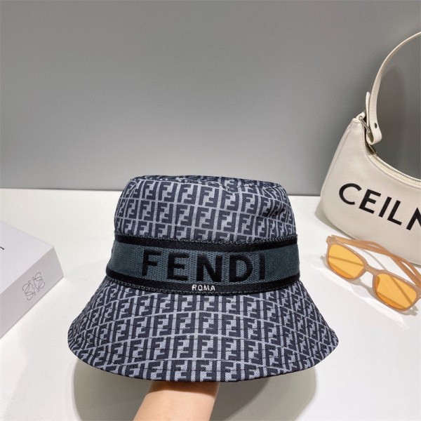 Fendi フェンデイ漁師の帽子ブランド春秋ブランドニット帽子冬ブランドバケットハット女性ニットハットブランド保温