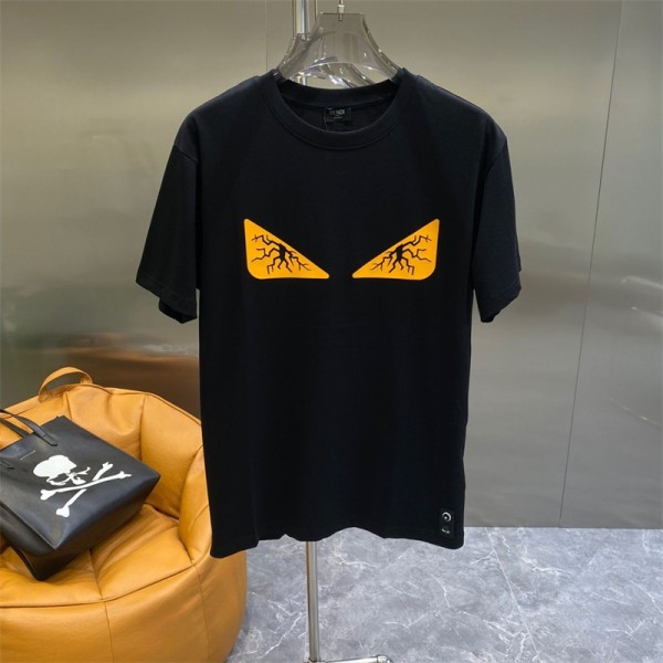 Fendi フェンデイブランドtシャツカットソー コピーブランドtシャツ上着カジュアル韓国 パチモン tシャツ20代 30代40代tシャツ 激安パロディ