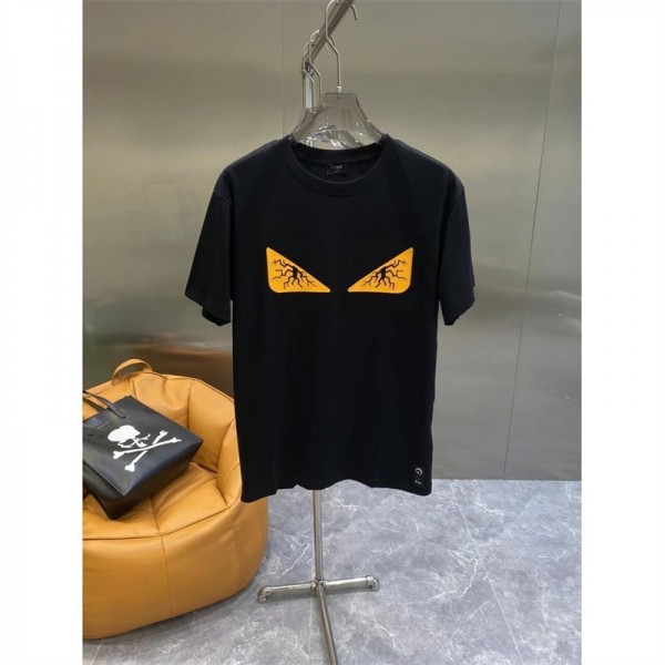 Fendi フェンデイ夏tシャツブランドかわいいブランドtシャツ高品質ブランド 服 コピー 激安屋tシャツ ユニセック ブランド