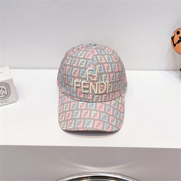Fendi フェンディブランド野球帽レディースハイブランドハンチング帽子メンズブランドハットキャップ日焼け止めブランドバケットハット女性