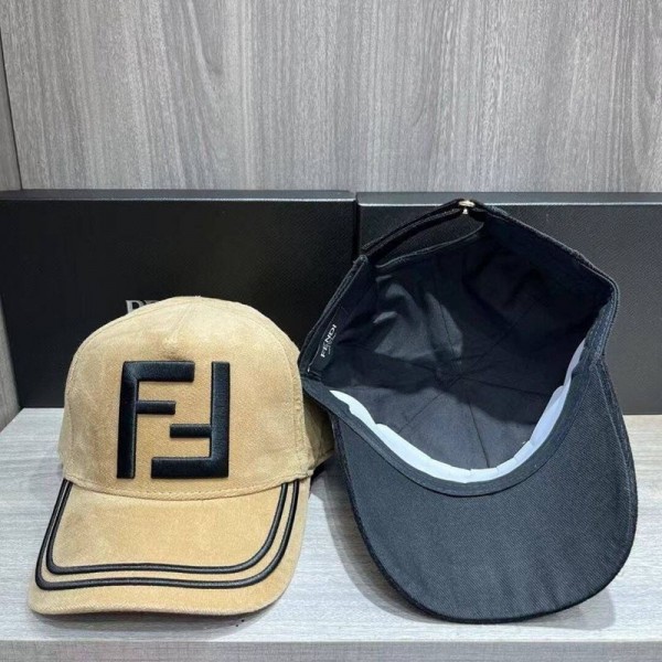 Fendi フェンディハイブランドキャップ メンズ レディース 帽子 CAP 調節可能 春 夏 秋 冬 軽量 カジュアル 流行り UVカット 日除け 紫外線対策 おしゃれ  男女兼用
