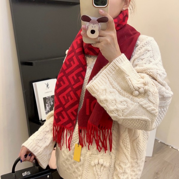 Fendi フェンディメンズ 大判ショール 暖かいブランドパロディ ストール 激安 レディース 肌に優しい ブランドショール男女兼用 リバーシブルマフラー 肩掛け