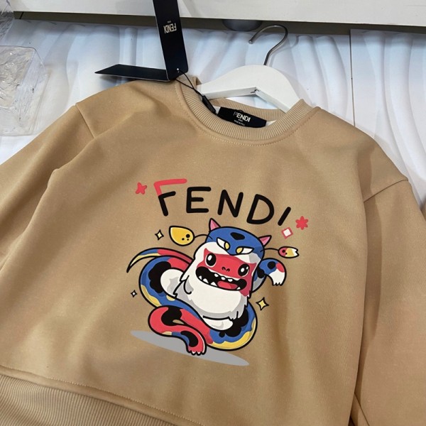 Fendi フェンディハイブランド子供服 ジャージセットアップ キッズ 男の子 セットアップ 春秋服 ボーイズ トレーナー 110¬170cm スポーツパンツ 子供 上下セット ジャージ 男の子 スウェット スウェットパンツ セットアップ キッズ カジュアル 韓国 おしゃれ 男の子服