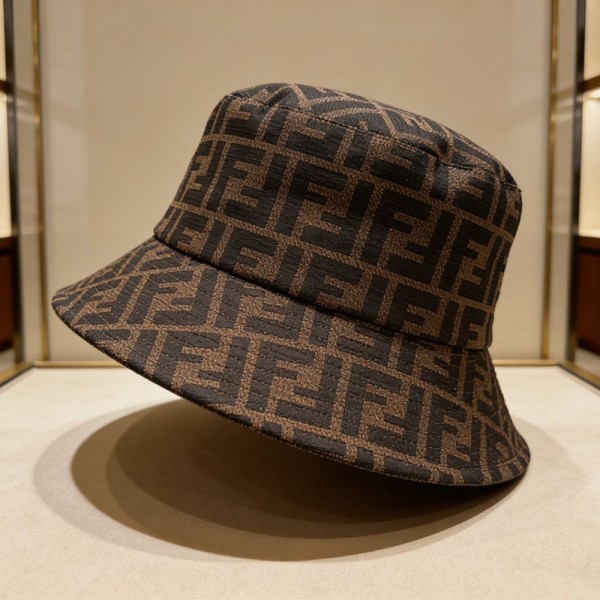 Fendi フェンディハイブランドバケットハット メンズ コットン サファリハット レディース 深め つば広 日除け ファション UVカット 帽子 春夏 日焼け防止 紫外線対策 軽量 小顔 通気速乾 男女兼用 通勤 旅行