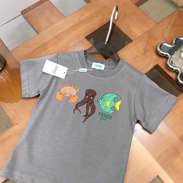 Fendi フェンディハイブランドペアルック tシャツ 夏 レディース ワンピース 可愛い お揃いtシャツ メンズ Ｔシャツ ペアルック カップル お揃い 服 ペアtシャツ 半袖 綿 シンプル
