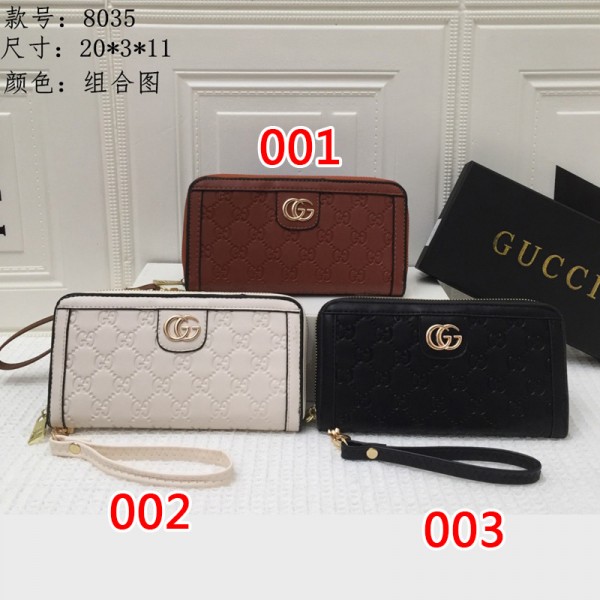 グッチブランド長財布 ファッションファスナーデザイン Gucci サイフ カード小銭入れ 手持ちバッグ ウォレット 高品質レザー 収納 長財布 レディース通販