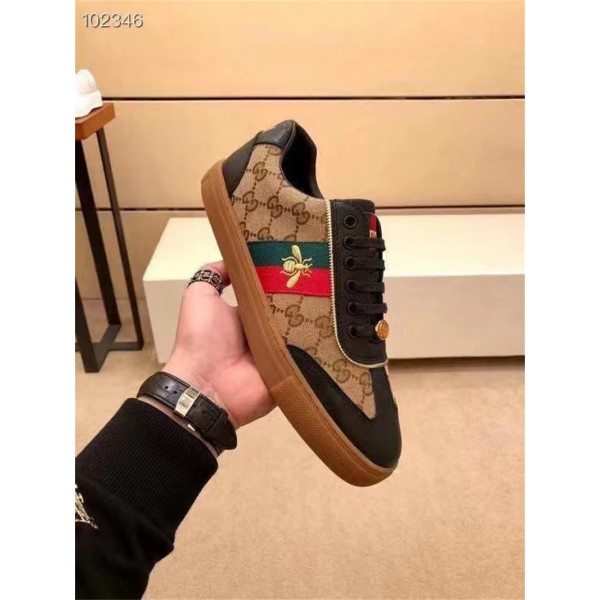 グッチブランド スニーカー シューズ メンズ ファッション高品質 GUCCI スニーカー 滑り止め 履き心地がよい シューズ靴 サイズ 24-27