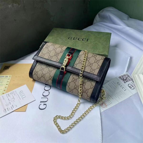 ハイブランドグッチチェーンバッグ ファッション 精緻 上品 手持ちカバン Gucci 高品質 大容量 斜め掛けバッグ ショルダーバッグ 通勤テード旅行