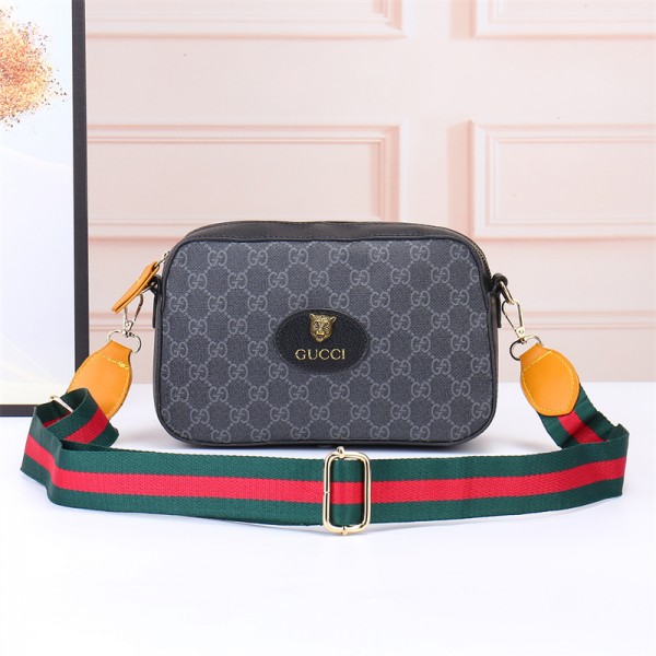 グッチブランドショルダーバッグ GUCCI モノグラム 人気 斜め掛けカバン 3色選択可レディースメンズ バッグ 鞄 通勤