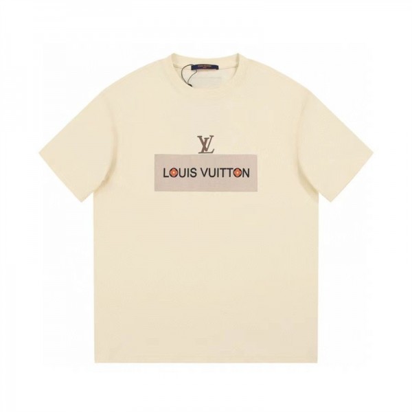 Lv ルイヴィトンブランド半袖tシャツ夏tシャツブランドかわいいブランド 服 コピー 激安屋Tシャツカットソーペアカップル