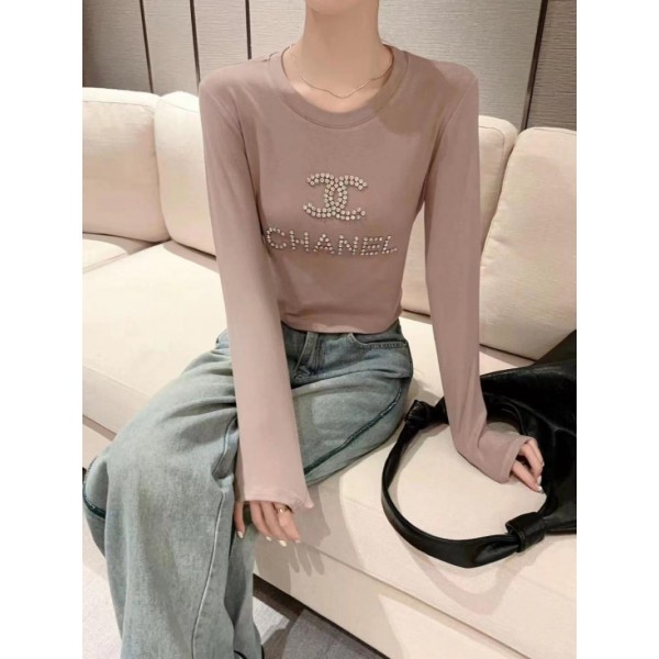 Chanel シャネル Gucci グッチ 夏tシャツ長袖ブランドかわいいブランドtシャツ上着カジュアル韓国 パチモン tシャツブランド 服 コピー 激安屋