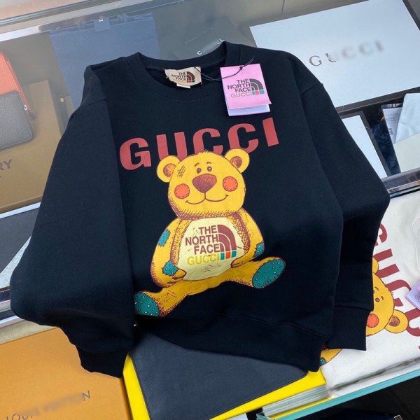 Gucci グッチ ザ・ノース・フェイス THE NORTH FACEオーバーサイズパーカーブランドハイブランド秋冬服パーカースウェット偽物 男女兼用 トレーナースウェットパーカー