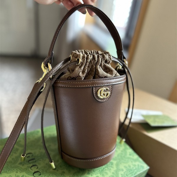 Gucci グッチ バケットバッグ ハイブランド ショルダーバッグ ハンドバッグ ブランド 手提げバッグ 斜め掛けカバン ハイブランド レディース ミニトートバッグ 高品質 カジュアル