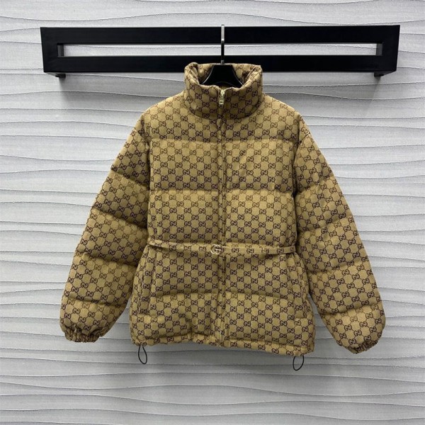 Gucci グッチブランドメンズ 中綿ジャケット 防風 防寒ジャケット 大きいサイズ ゆる カジュアル 棉服 ライトダウン 軽量 レディース 厚手 個性 通勤ブルゾン アウター シンプル かっこいい S - L