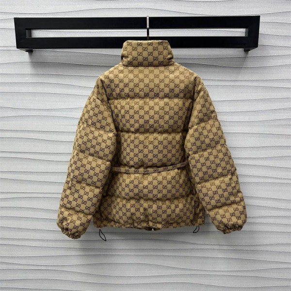 Gucci グッチブランドメンズ 中綿ジャケット 防風 防寒ジャケット 大きいサイズ ゆる カジュアル 棉服 ライトダウン 軽量 レディース 厚手 個性 通勤ブルゾン アウター シンプル かっこいい S - L