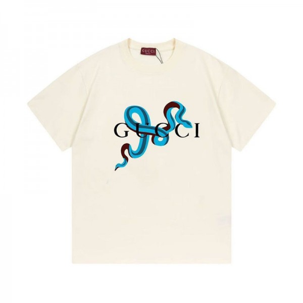 Gucci グッチtシャツ ハイブランド夏 tシャツ オーバーサイズ 夏tシャツ ブランド かわいい Tシャツ カットソーペアカップル M - 5XL
