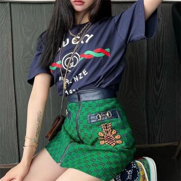 Gucci グッチブランドtシャツカットソー M - XL コピーブランドtシャツオーバーサイズブランド 服 コピー 激安屋20代 30代40代tシャツ 激安パロディ