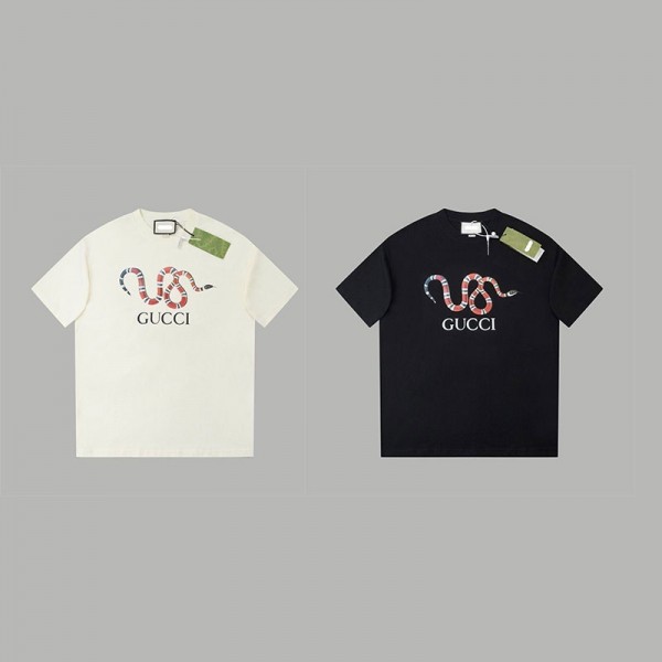 Gucci グッチブランド半袖tシャツブランドtシャツオーバーサイズブランドtシャツ上着カジュアル大人の上質Tシャツ M - 4XL