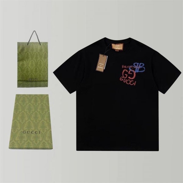 Gucci グッチブランド半袖tシャツブランドtシャツ高品質ブランド 服 コピー 激安屋大人の上質Tシャツ M - 4XL